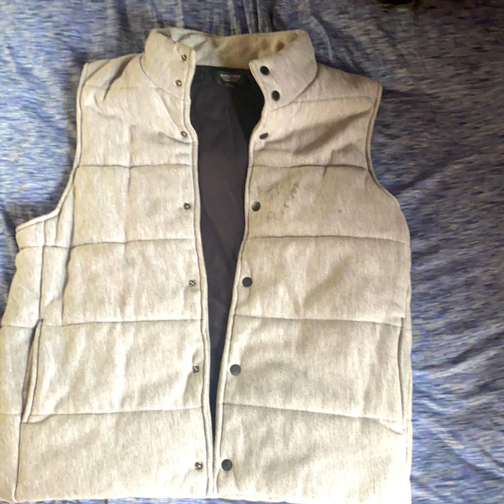 Grey and black Nordstrom vest, Large in men’s